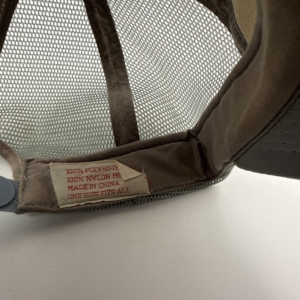 Vintage Hurley Engineering Grey Trucker Hat SnapBack - Picture 10 of 11